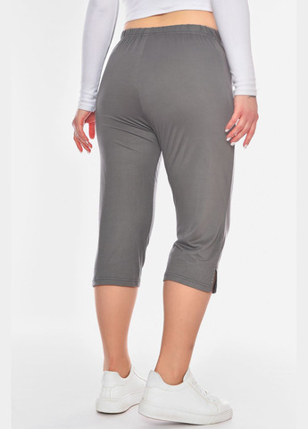 Бриджі жіночі напівбатальні сірого кольору Let's Shop (326960692)