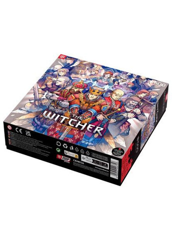 Пазл The Witcher Northern Realms 500 элементов (5908305246756) GoodLoot The Witcher Northern Realms 500 елементів (366068952)