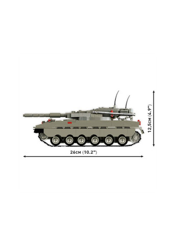 Конструктор (m261676) Cobi Танк Меркава Mk 1, 825 деталей (367069405)