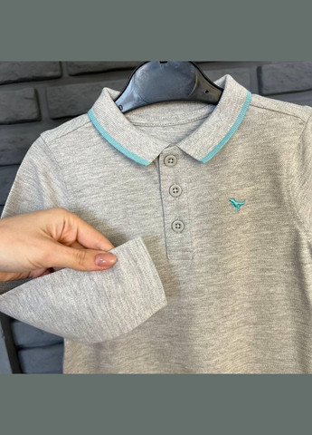 Дитяча Кофта Поло для Хлопчика Блакитна 12-18міс (80-86см) George (269368154)