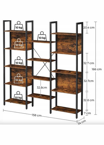Стеллаж Trust в стиле Loft Leobert (323136222)