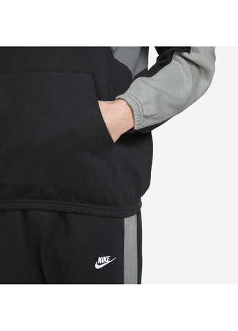 Костюм спортивный мужской M CLUB FLEECE HDED TRACK GX Черный Nike (367592131)