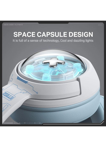 Беспроводные игровые наушники GT802 с 2.4G адаптером + Bluetooth, встроенным микрофоном и LED-подсветкой Onikuma (366546881)