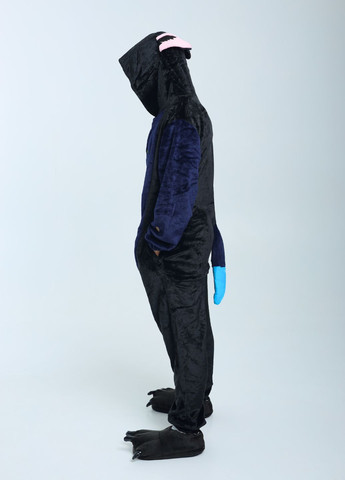 Кігурумі Тігнарі Геншин Імпакт чоловіче плюшеве чорне з вушками і хвостом Lalapka (362490104)