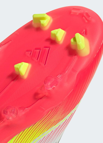 Белые летние бутсы f50 league firm/multi-ground adidas