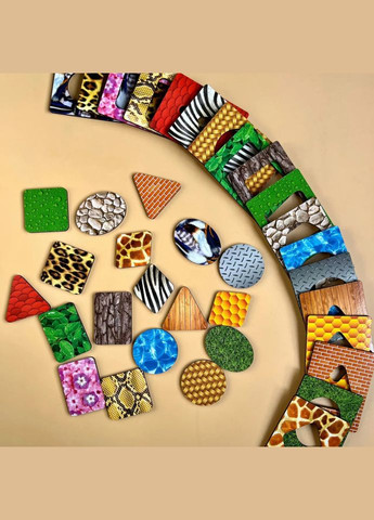 Деревянные дощечки Сегена "Перья" (ПСД086) PSD086 с узорами Ubumblebees (305696190)