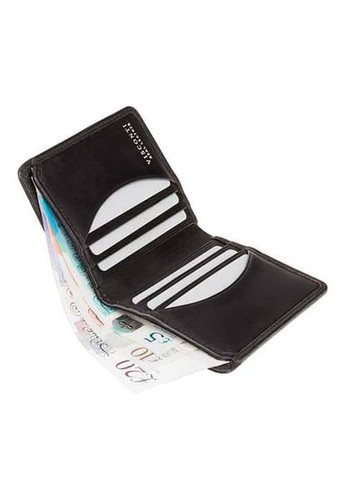 Портмоне шкіряне чоловіче чорного кольору Visconti (336377534)