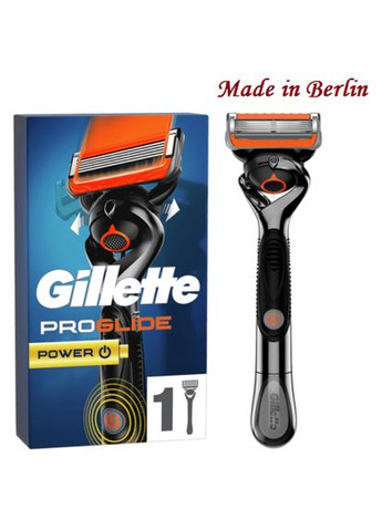 Бритва чоловіча ProGlide Power (1 станок 1 картридж 1 батарейка) Gillette (278773584)