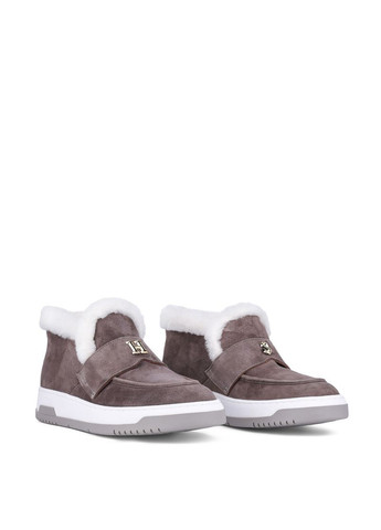 Зимние женские ботинки filipa fw2521 бежевый замша Helena Soretti