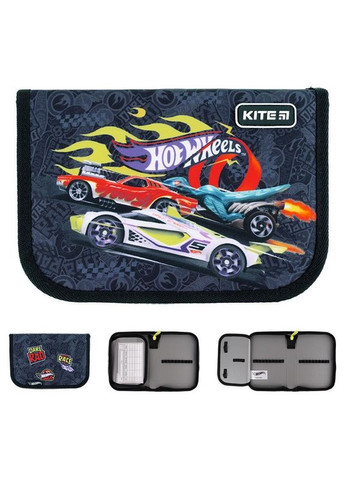 Набір рюкзак + пенал + сумка для взуття SET_HW24-501S Hot Wheels Kite (322617474)
