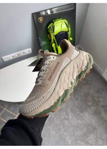 Хакі Осінні кросівки чоловічі і жіночі new balance fresh foam beige khaki | нью беланс фреш фоам бежеві хакі No Brand