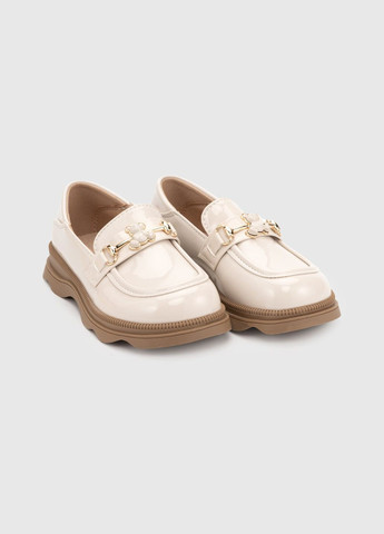 Молочные туфли для девочки 229b-2 молочный (2000990381538а)(sc) shop (2000990381538) Stepln
