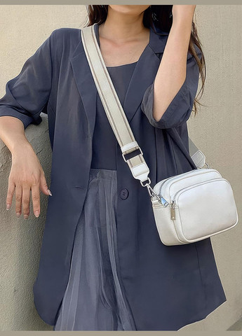 Жіноча сумка через плече / маленька сумочка крос-боді з широким ремінцем 2024 OnePro (278811237)