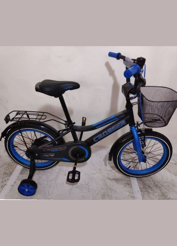 Детский Велосипед Rocky -13 с корзинкой и доп. колесиками 4503 Синий, 18 Crosser (267810083)