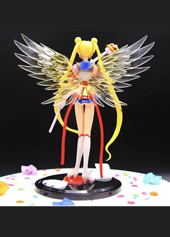 Колекційна аніме статуетка Сейлор Мун з пвх пластику 14 см на підставці, фігурка аніме No Brand (330245710)