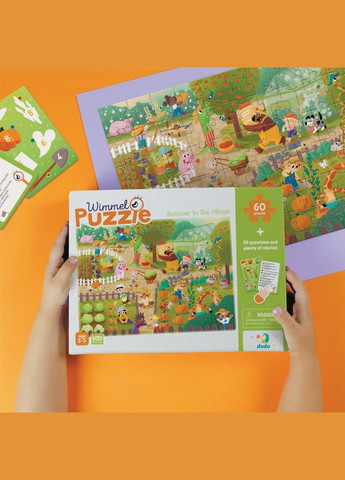 Дитячий Віммельпазл "Літо на селі" 300558, 60 елементів No Brand (330604963)