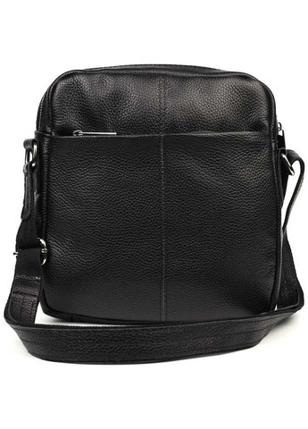 Сумка планшет через плечо мужская из натуральной кожи для телефона и для документов маленькая Черный 38066 TARWA (355245412)