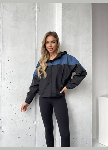 Вітровка на підкладці плашівка + щільний турецький джинс No Brand (317638195}