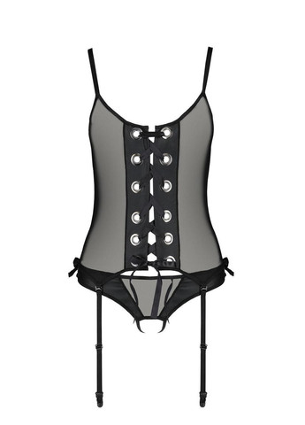 NESSY CORSET black S/M - Passion (303907116)