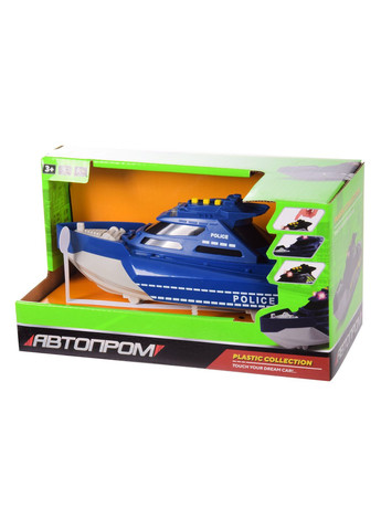 Игрушечная лодка Автопром со свето-звуковыми эффектами (7989A) MFC (371684605)