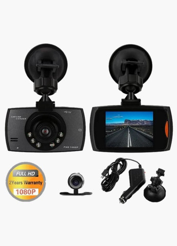 Видеорегистратор автомобильный DVR G30 FHD 1080P с дисплеем 2.7 дюйма и поворотным экраном (1756374714) No Brand (325219499)