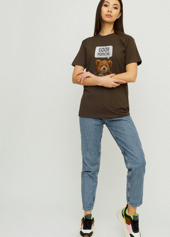 Футболка Boyfriend / дихаючий принт / YAPPI - (252385827)