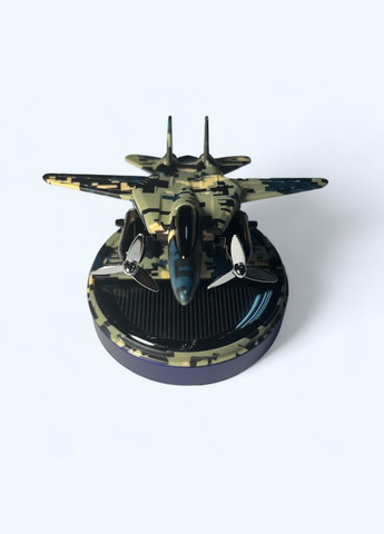 Ароматизатор салону автомобіля Y-6 "Винищувач" на сонячній батареї, Pixel-blue VHG (360771950)