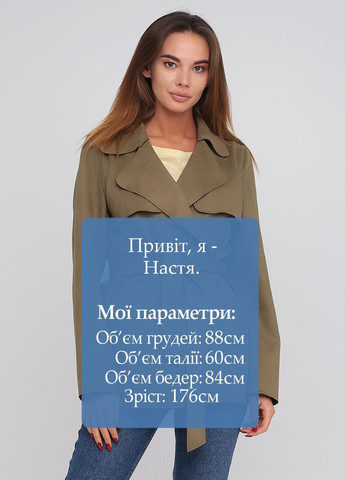 Оливкове (хакі) демісезонне Пальто H&M