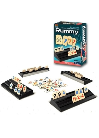 Настільна гра Руммікуб Міні / Rummikub Small version / Rummi Game (327367218)