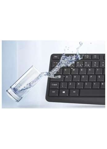 Клавиатура Canyon (CNE-CKEYW01) VAG KB-W01 Water resistant Wireless UA Black (357490423)