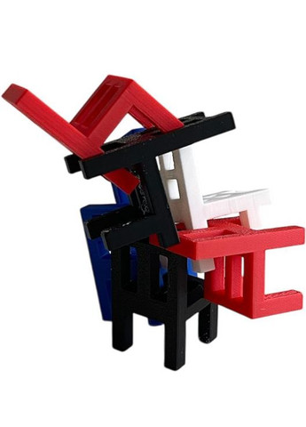 Настільна гра "Стільчики" на баланс для компанії, дітей і дорослих No Brand (364502770)