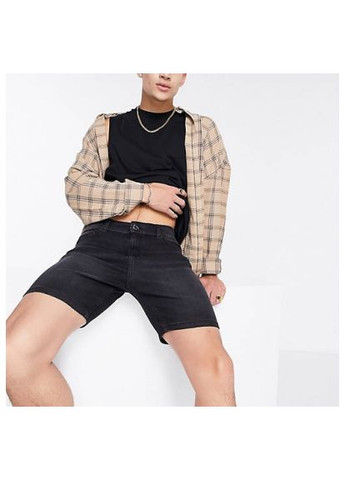 Шорти джинсові 105913396 washed black DTT (370393934)
