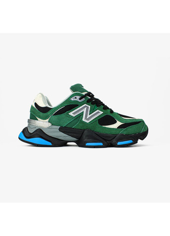Зелені всесезон кросівки чоловічі і жіночі new balance 9060 green black | нью беланс 9060 зелені чорні No Brand