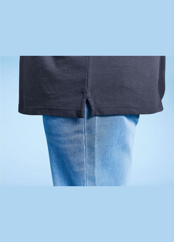 Комбінована футболка поло батал для чоловіків Livergy