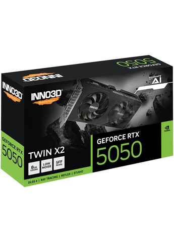 GeForce RTX5050 TWIN X2, 8GB GDDR6 128bit PCI-E 5.0 Inno3D (360398759)