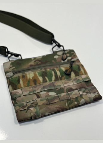 Сумка-трапеция W79 - тактическая сумка через плечо Oxford 600D мультикам (5024572) Clefers (325688077)