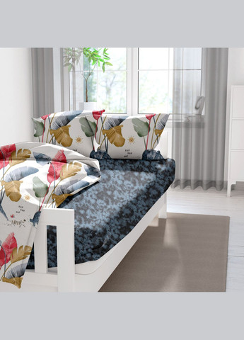 Простирадло на резинці поплін L- 2052 90х200+25 см Lelit (325695445)