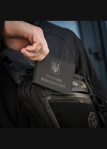 Обложка Участник Боевых Действий Elite Black M-TAC (315148215)