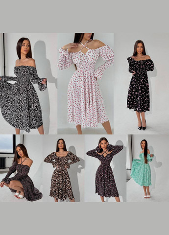 Білий святковий, кежуал, вечірня стильна сукня міді Vakko зебра