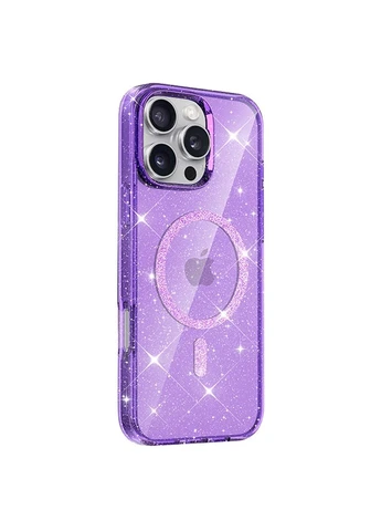 Чехол TPU Eclipse Sparkle (MagFit) для Apple iPhone 16 Pro (6.3") Epik (389075615)