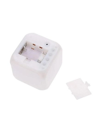 Настольные часы ночник Куб с термометром и будильником с подсветкой (R051174) Boer (333707684)