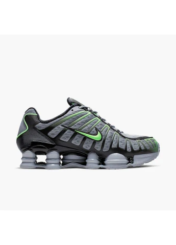 Сірі кросівки shox tl демісезон Nike
