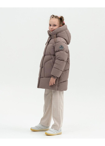 Комбінована зимня куртка зимова для дівчинки моко (128-152см) 134 Nestta