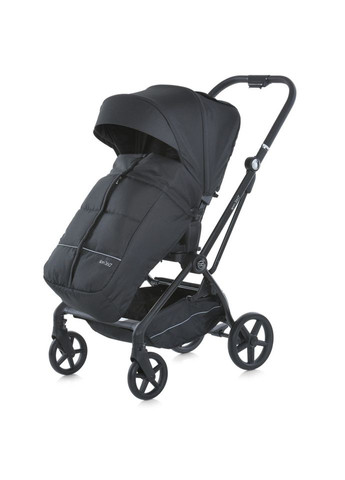 Коляска дитяча прогулянкова SPIN 360 реверсивна для новонароджених з поворотом 360° чорна El Camino (368760080)