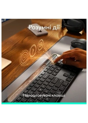 Клавиатура Slim Solar+ Bluetooth Graphite (920-013764) Graphite Logitech (400750312)