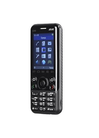 Кнопочный телефон E240 POWER черный 2E (293345817)