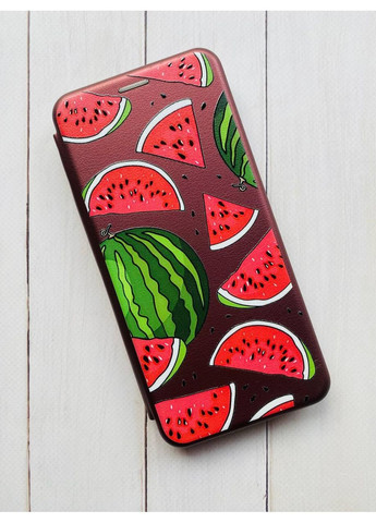 Чехол-книжка с рисунком на Xiaomi Redmi 14C / Poco C75 Арбузы (принт 341) Creative (355408155)