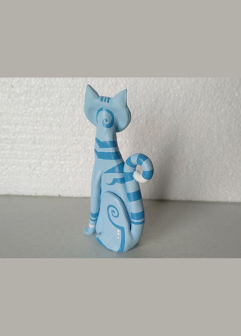 Керамічна статуетка «Кумедний Котик» (блакитний) Коти&Ангели (331155239)