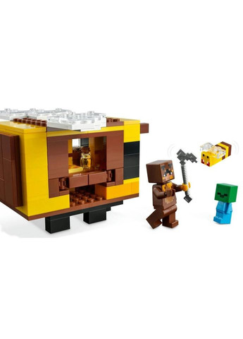 Конструктор Minecraft Бджолиний будиночок 254 деталі (21241-) Lego (281425788)