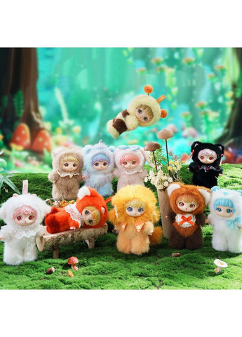 Колекційна м'яка іграшка з кільцем "Паті звіряток" 17Zl-0601 серії "Ziyuli" POP TOP (366421267)